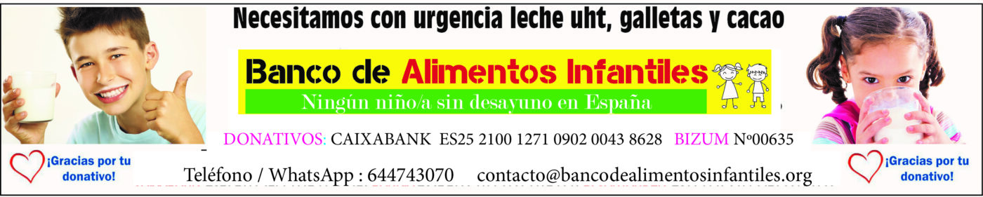 portada ningún niño sin desayuno